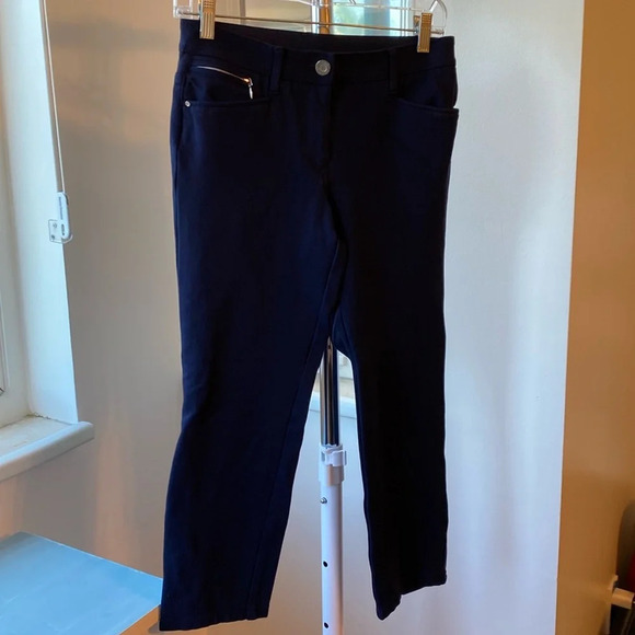 Chicos Navy Blue Pants - Picture 6 of 10